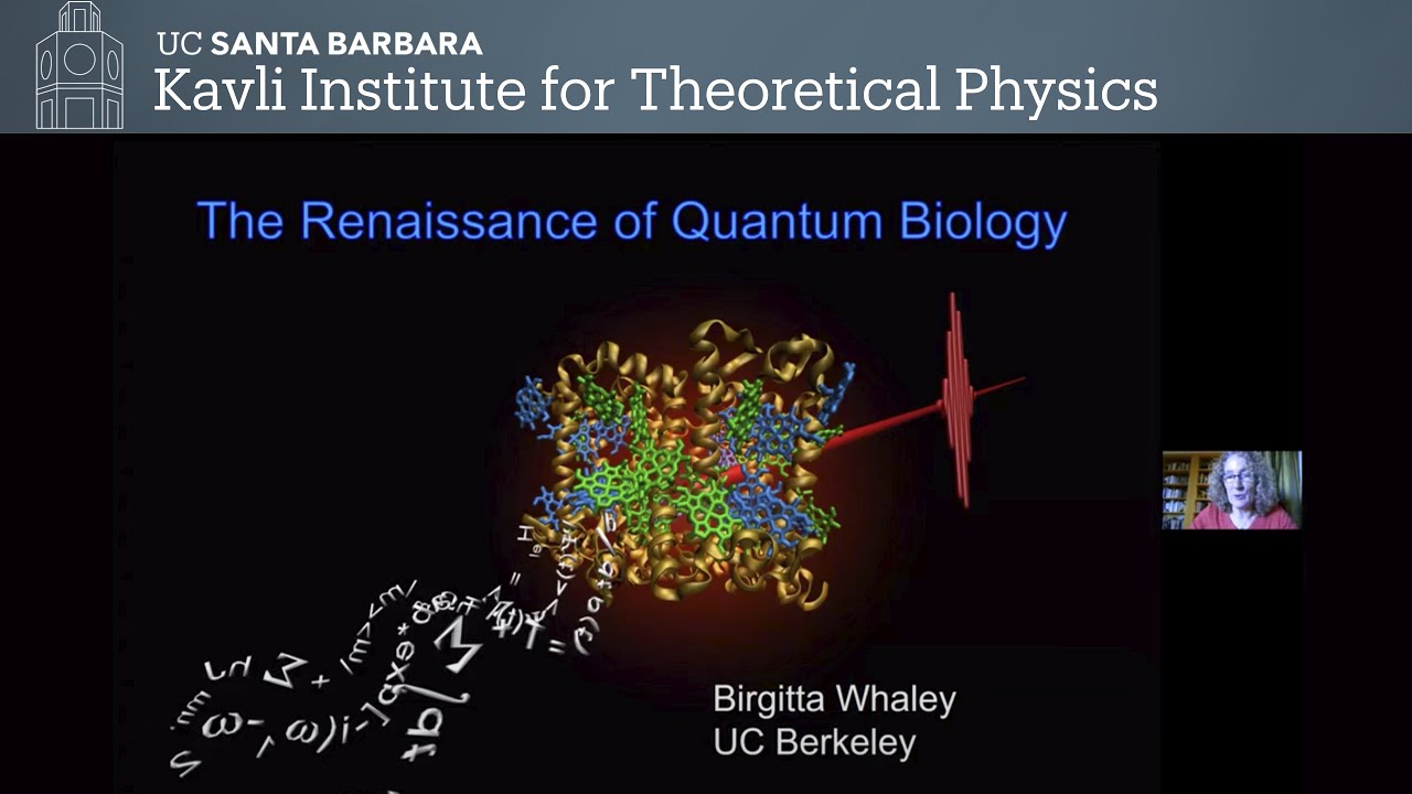 The Renaissance of Quantum Biology ▸ KITP Public Lecture by K. Birgitta Whaley