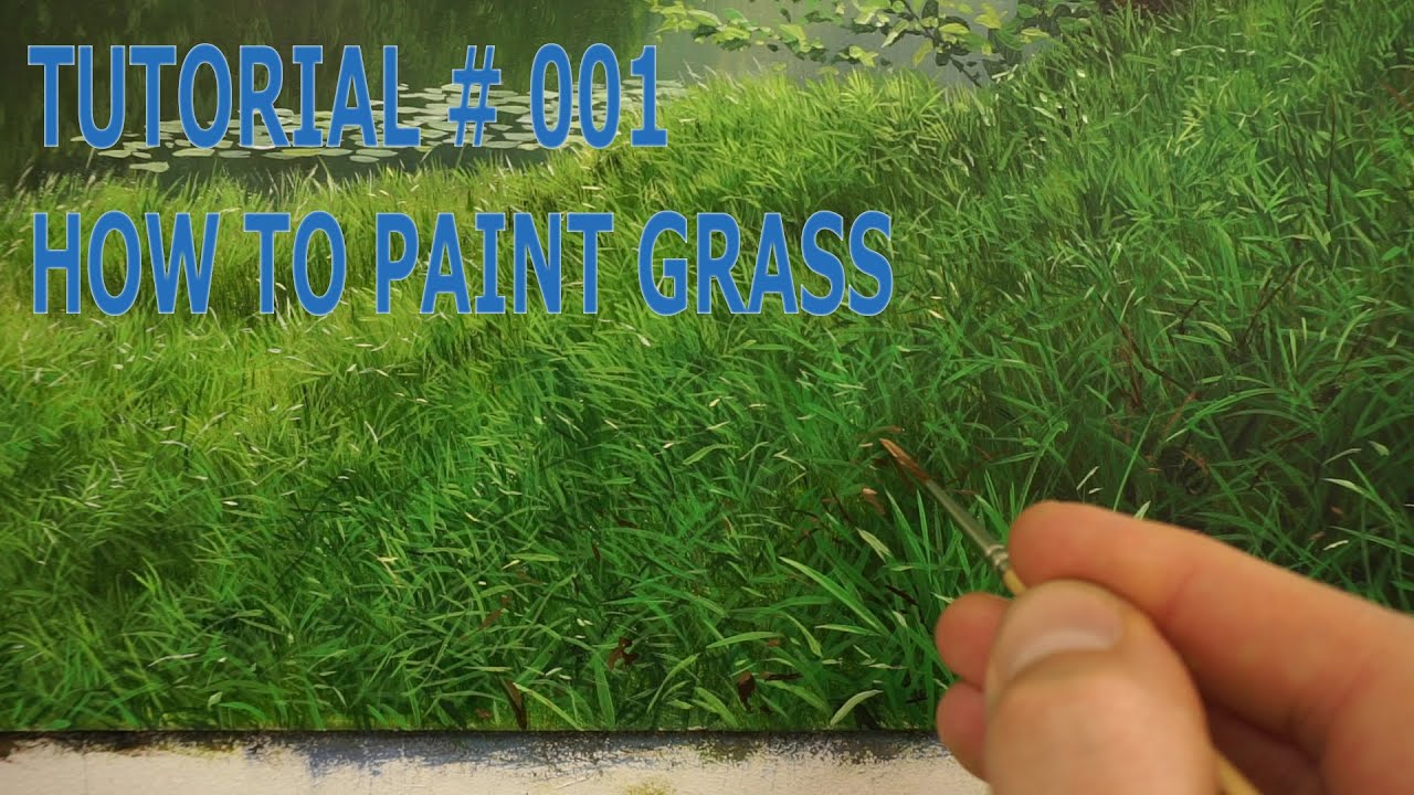 #5 How To Paint Grass | Oil Painting Tutorial