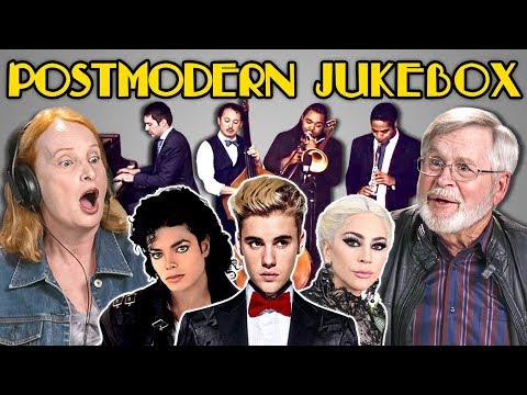 ELDERS REACT TO POSTMODERN JUKEBOX (Vintage style Justin Bieber and Drake?!)