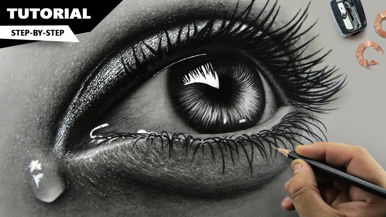 How to Draw Hyper Realistic Eyes | Step by Step