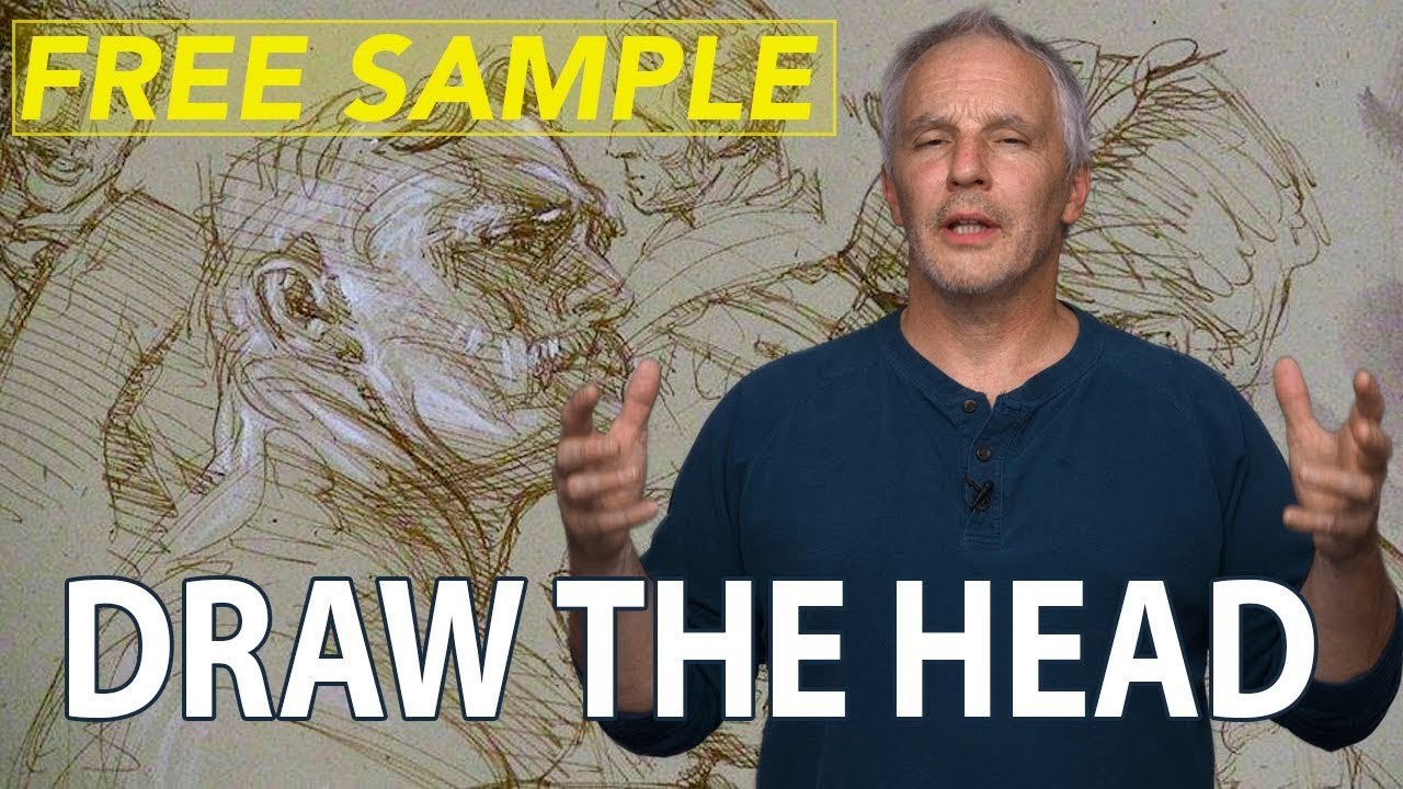 How to Draw the Head / Face / Portrait with Steve Huston PART 1 (3 HOURS!)