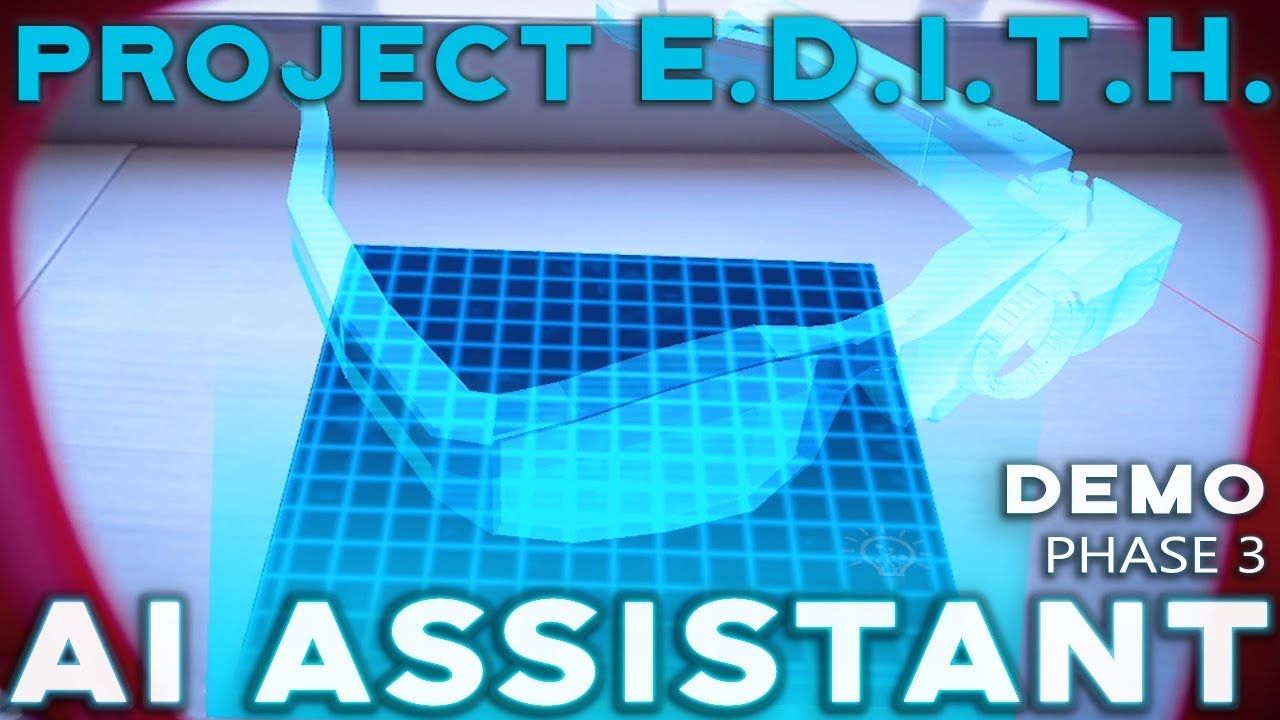 E.D.I.T.H Glasses – Phase 4 DEMO : JARVIS AI Assistant (Spider-Man Far From Home) Project EDITH