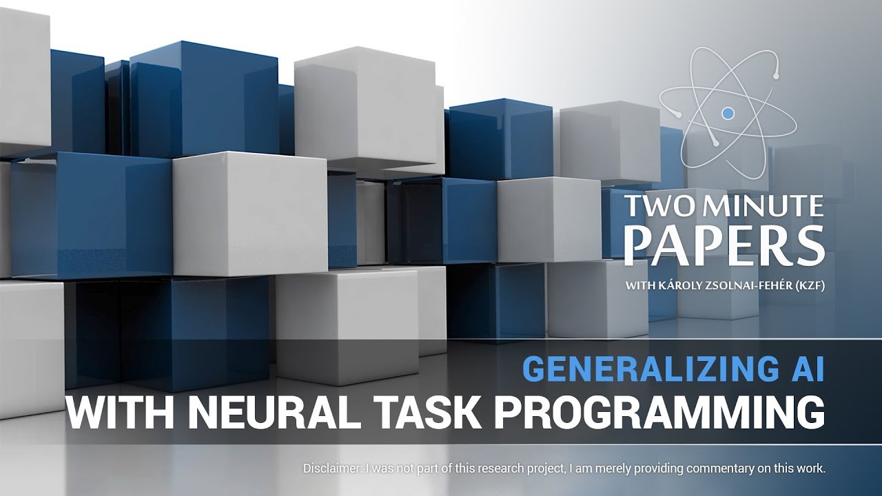 Generalizing AI With Neural Task Programming | Two Minute Papers #206