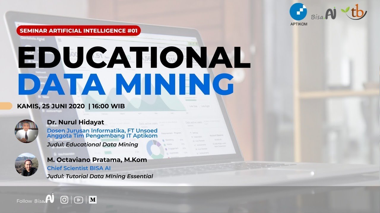 Seminar Artificial Intelligence #01 APTIKOM x BISA AI: Educational Data Mining