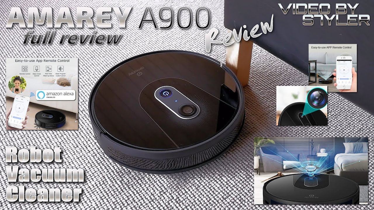 Amarey A900 | Full Review | Intelligent Robot Vacuum with Alexa+App Voice Control「S7YLER」
