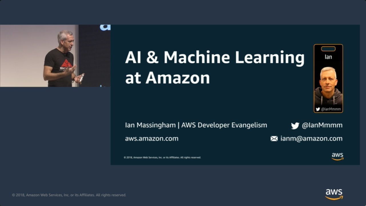AWS Developer Workshop: AI and Machine Learning at Amazon