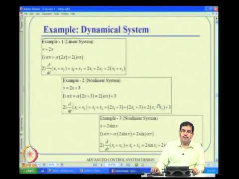 Mod-01 Lec-01 Introduction and Motivation for Advanced Control Design