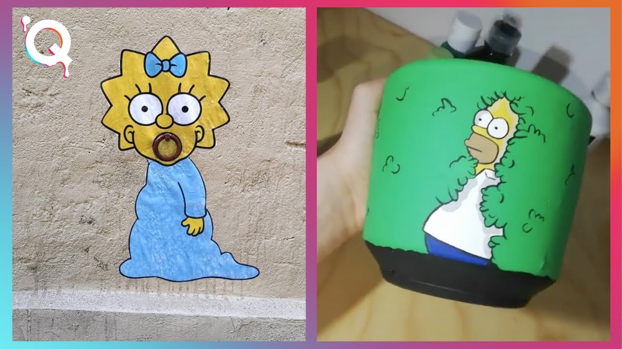 Creative Simpson Artwork That Is At Another Level