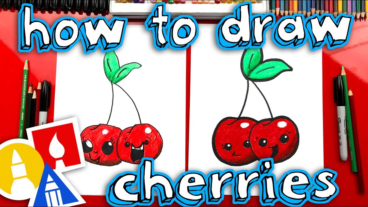 How To Draw Funny Cherries – Replay Live Draw Along!