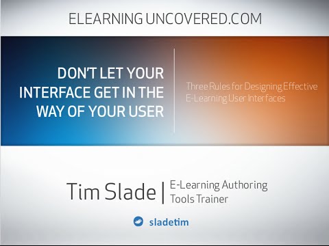 User-Interface Design for eLearning