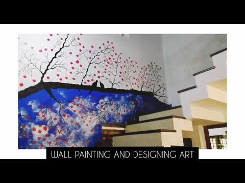 Wall painting and designing art – call 9061001603