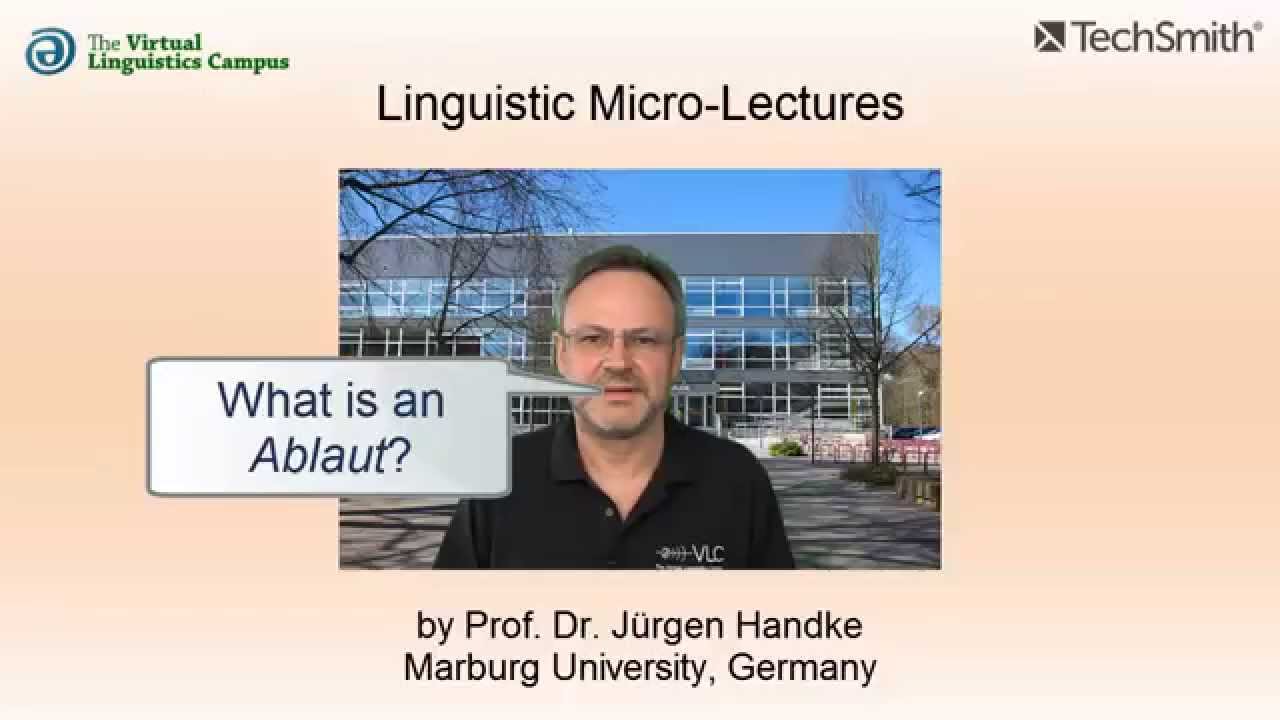 PHY_012 – Linguistic Micro-Lectures: Ablaut