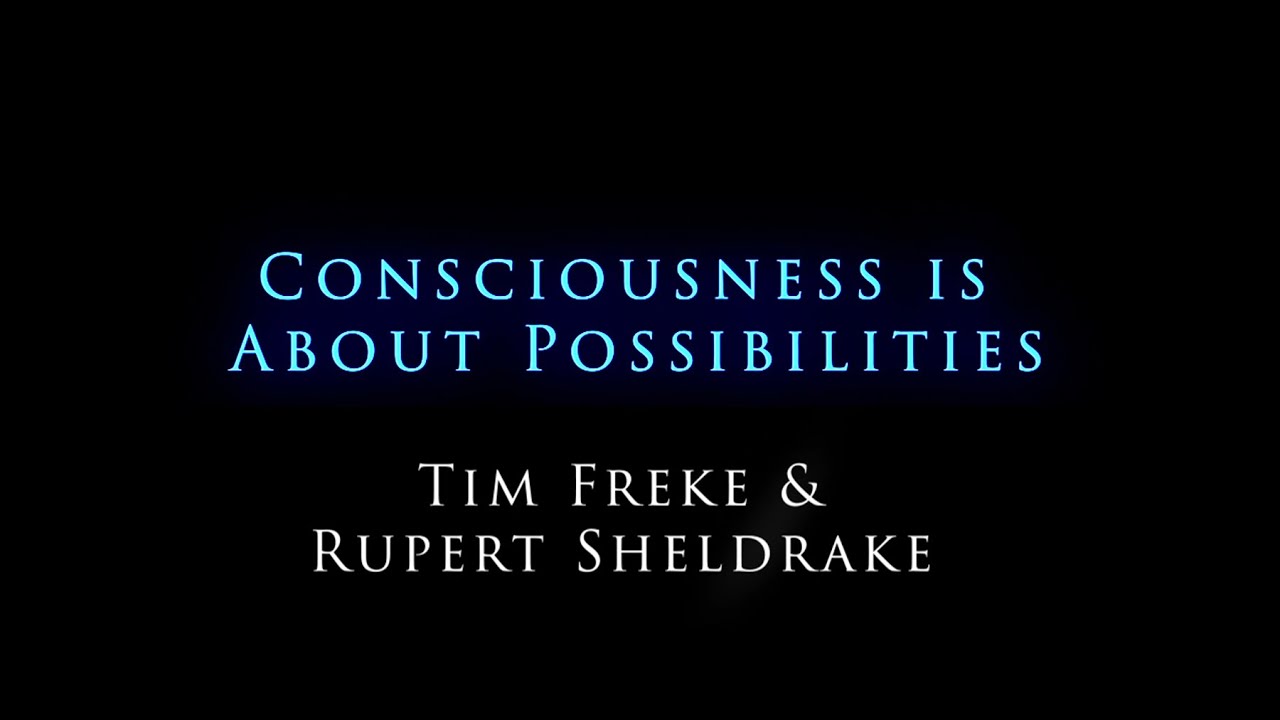 Consciousness is About Possibilities – Tim Freke – Rupert Sheldrake