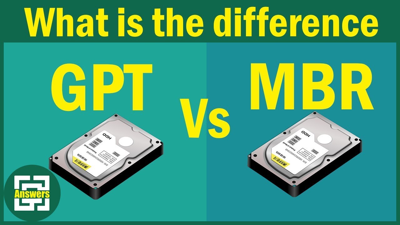 Briefly MBR vs GPT | What are the main differences between MBR and GPT disk styles