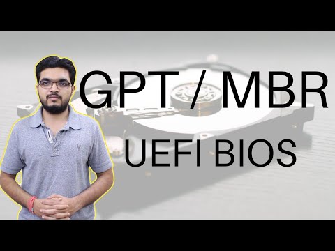 GPT, MBR – Hard Disk Partition Table | UEFI and Normal BIOS | [Hindi]