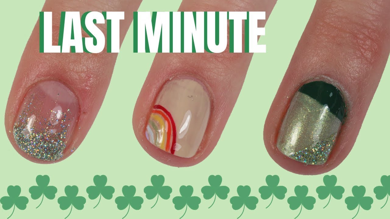 5 Minimalist St. Patrick's Day Nail Art Ideas | Elizabeth Anne