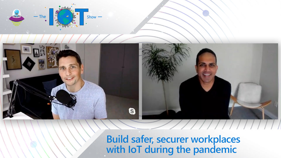 Interesting conversation about building safer, securer workplaces with #IoT during the pandemic with @obloch and Clayton Fernandez on the #IoTShow