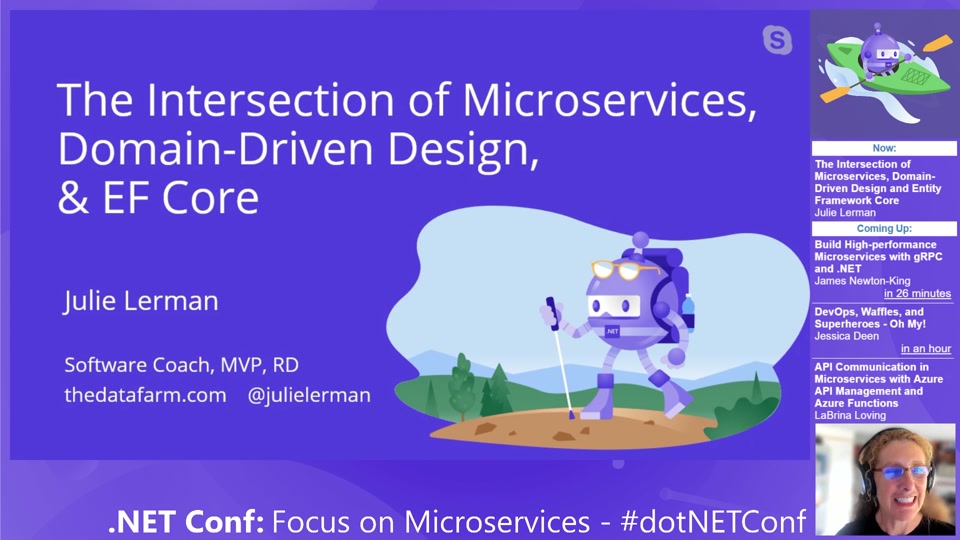 The Intersection of Microservices, Domain-Driven Design and Entity Framework Core