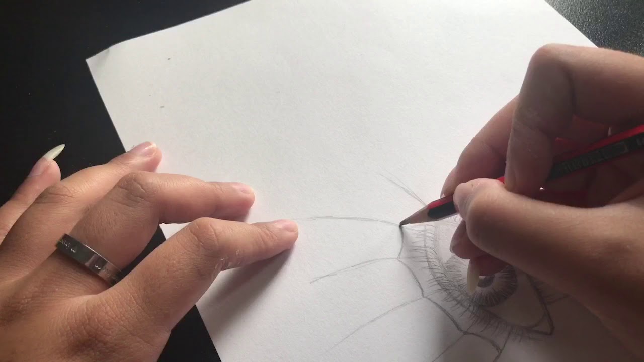 HOW TO DRAW A SURREALISM EYE