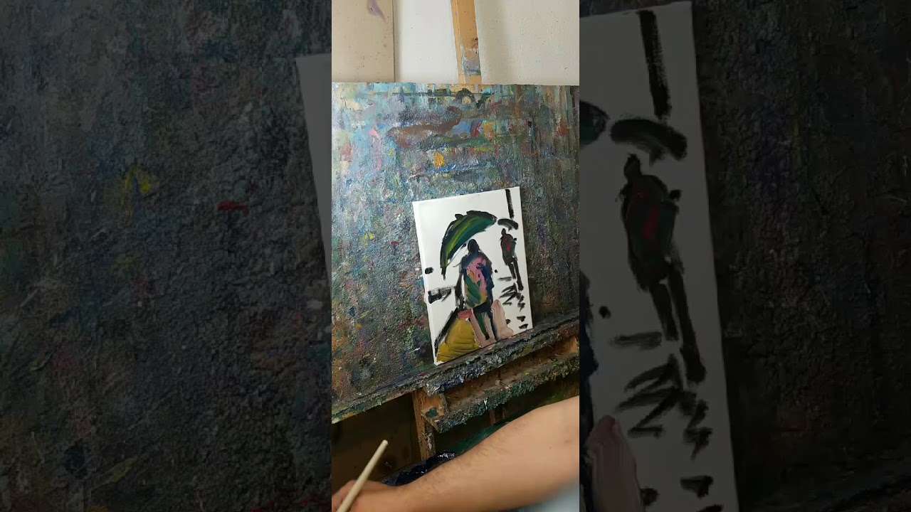 Oil Painting Demos – Fauvism Loose Brush – Artist Jose Trujillo