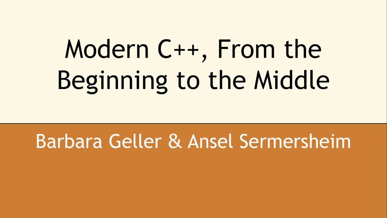 Modern C++ (move semantics, perfect forwarding)