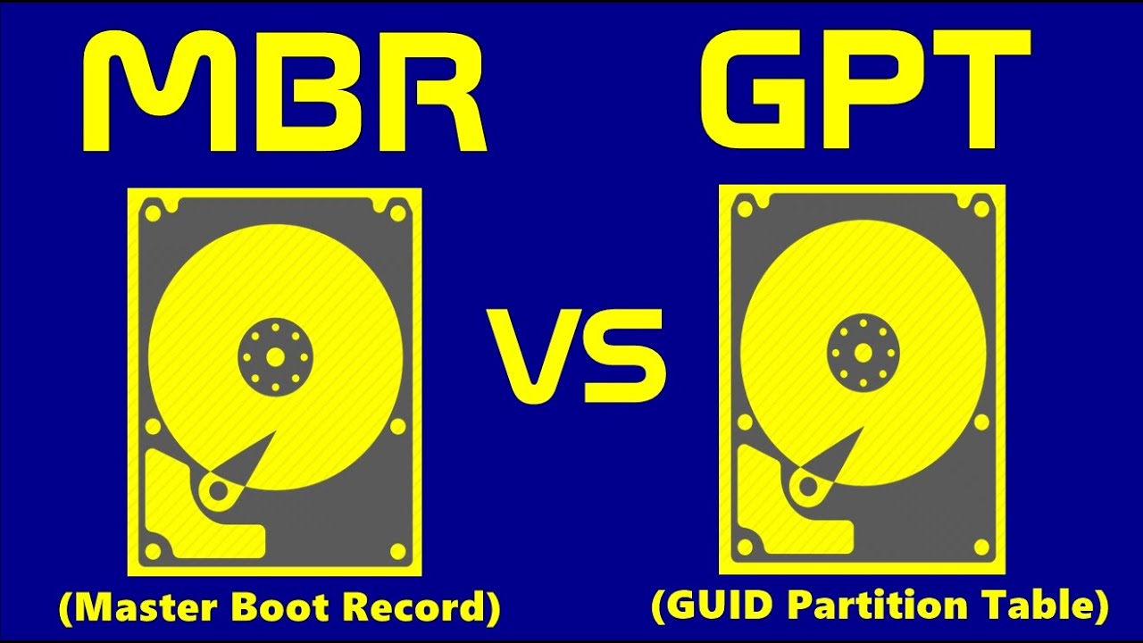 MBR vs GPT which is better?