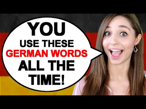 20 German words AMERICANS USE all the time! (& their real meaning) | German Girl in America