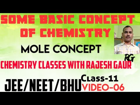 #In a simplest language#meaning and definition of MOLE CONCEPT & MOLAR MASS —video-06
