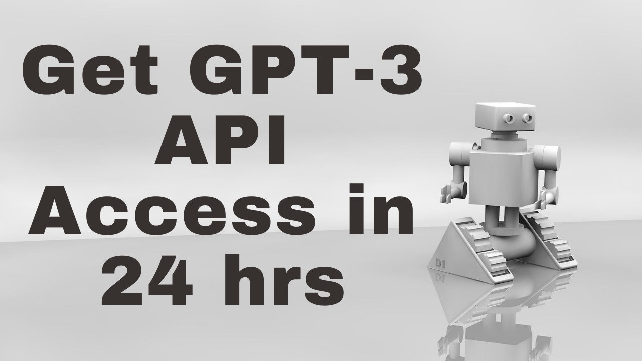 How to get GPT-3 access (within 24 hours)