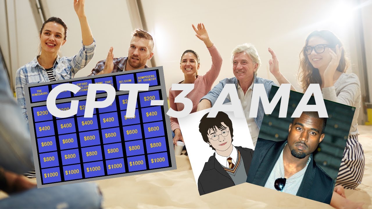 GPT-3 AMA Responses – Playing Jeopardy,  Kanye x Harry Potter Mashup, Generating SVG's and more