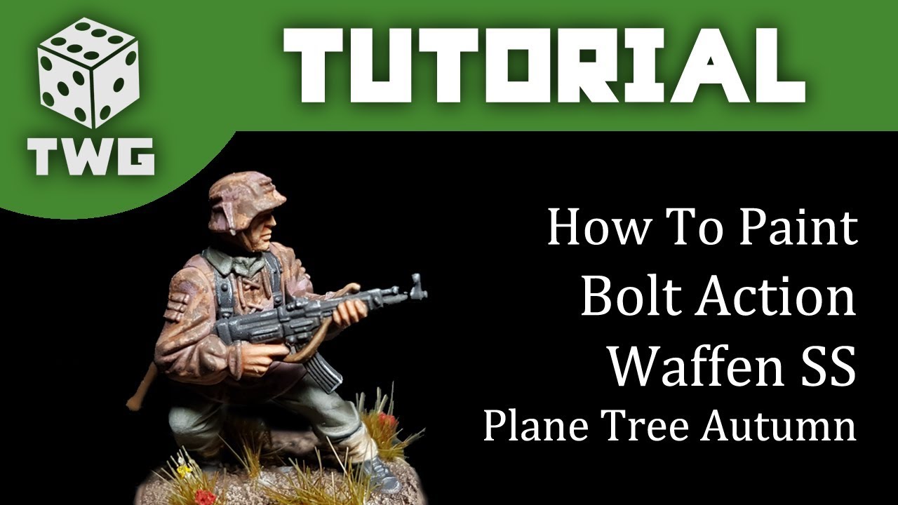 Bolt Action Tutorial: How To Paint Waffen SS – Plane Tree Autumn Camo