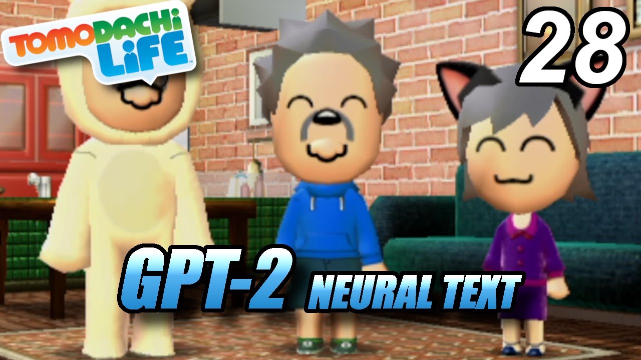 Tomodachi Life GPT-2 #28 — Fishbunny (GPT-2 Generated Text)