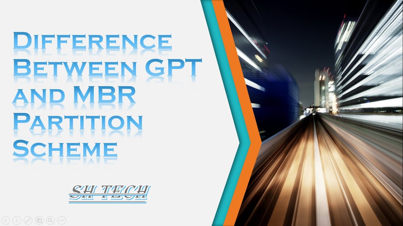 MBR and GPT partition scheme difference or Selection Method Described in just 2 minutes!