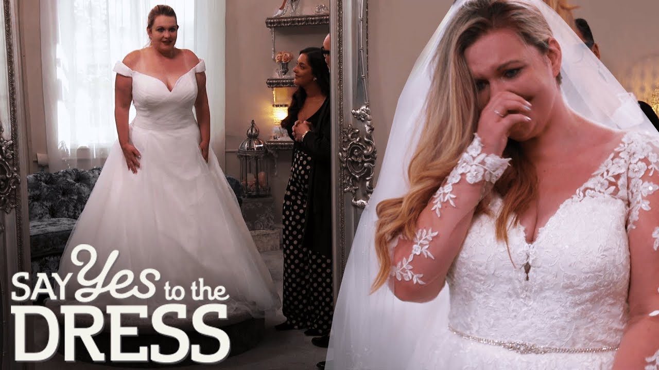 Self-Conscious Bride Want A Dress That Covers Her Shoulders | Say Yes To The Dress Lancashire