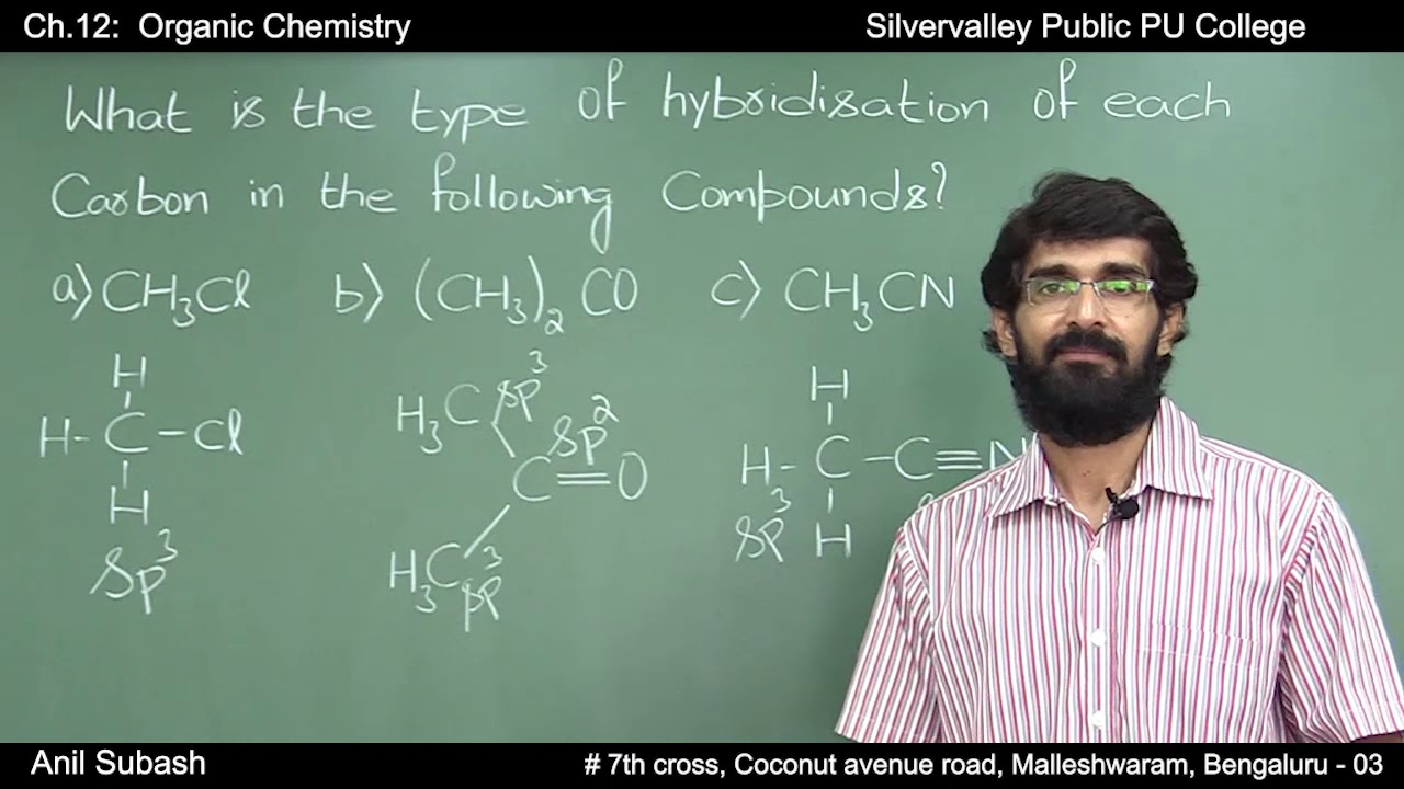 Ch.12:[L-1] Organic Chemistry/Silvervalley Public PU College/ Anil Subash