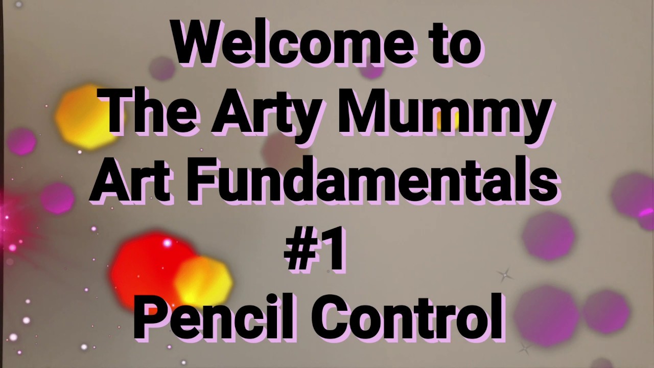Art Fundamentals #1 Pencil and Brush Control.