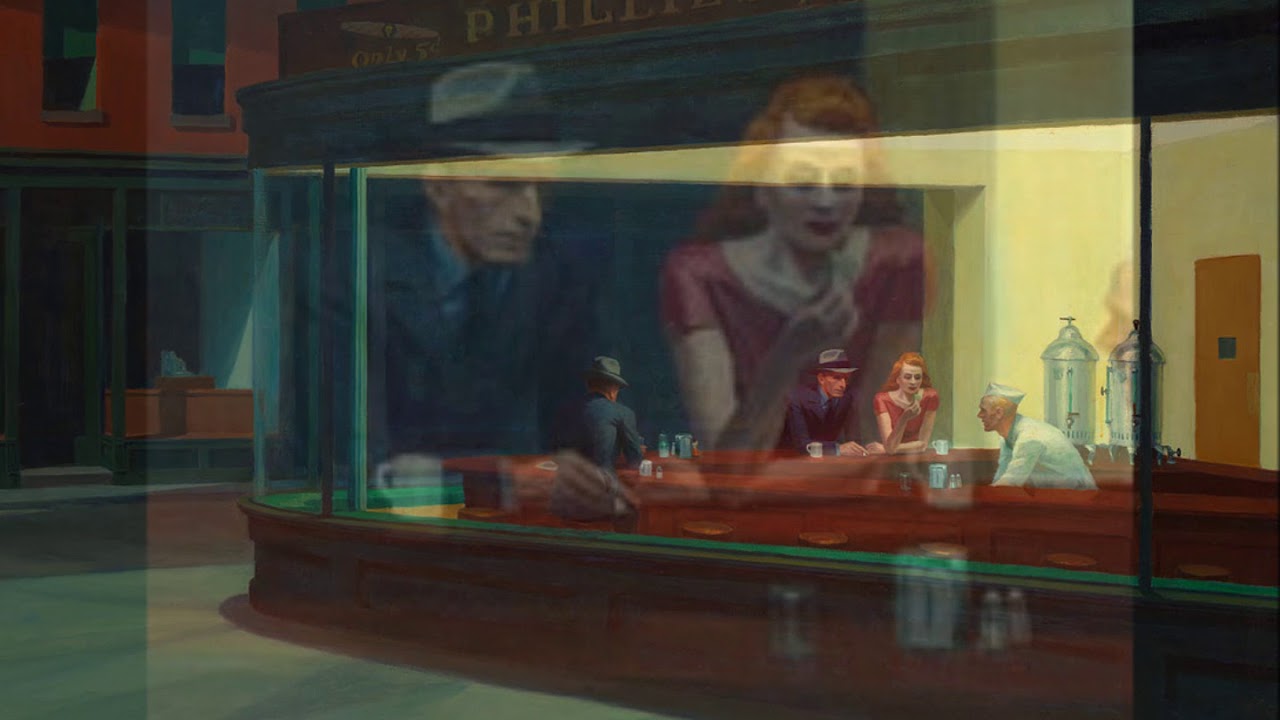 "NIGHTHAWKS" Edward Hopper Análisis