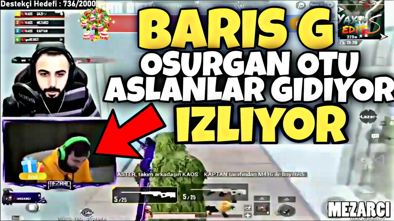 BARIS G OSURGAN OTU (ASLANLAR GIDIYOR) IZLIYOR