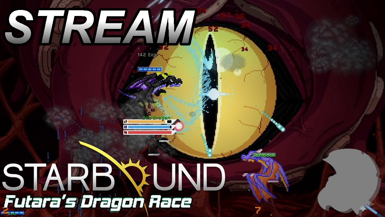 STREAM: Southbird Playing with Dragons Part 3 (Starbound, Futara's Dragon Race)