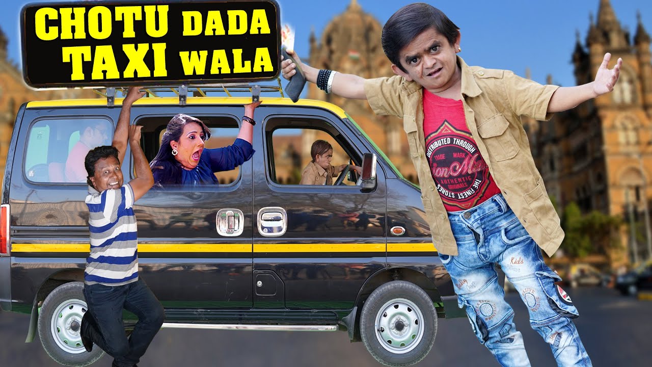 CHOTU DADA TAXI WALA | छोटू की टैक्सी | Khandesh Hindi Comedy | Chotu Comedy Video