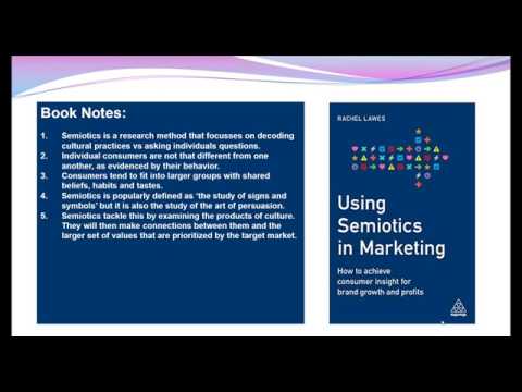 BOOK REVIEW – USING SEMIOTICS IN MARKETING by Dr Rachel Lawes