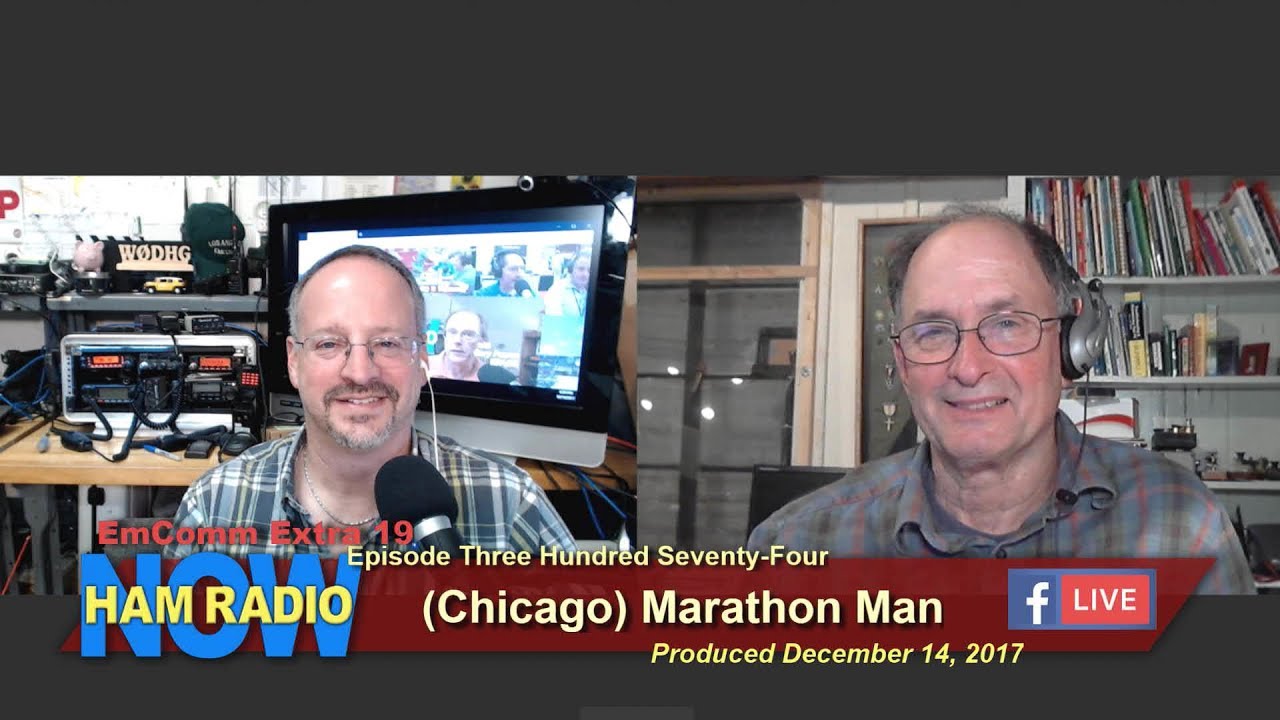 HRN 374: (Chicago) Marathon Man on Ham Radio Now