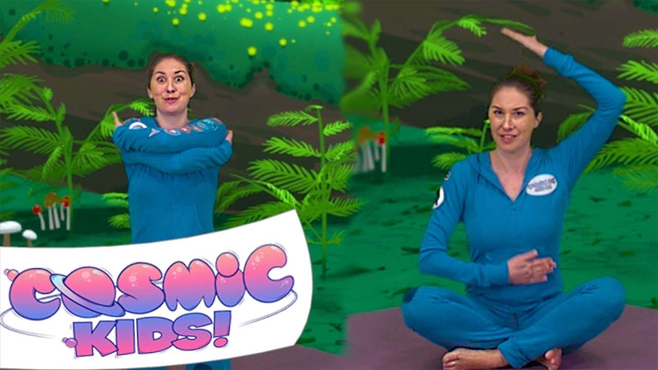 Yoga and Mindfulness for Kids: Outside In The Woods | Cosmic Kids