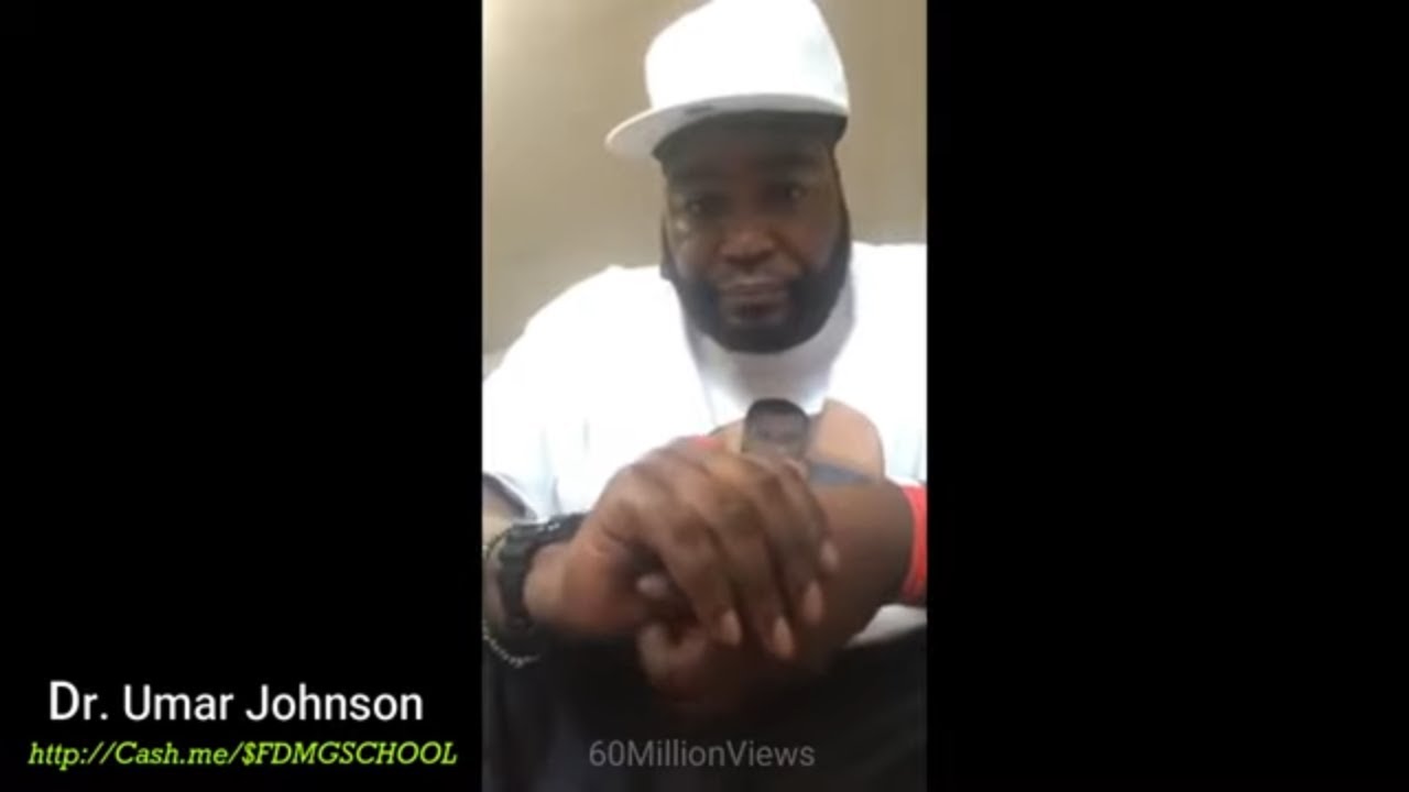 Dr. Umar Johnson THOUGHTS on The CONSCIOUS COMMUNITY (60 MV)
