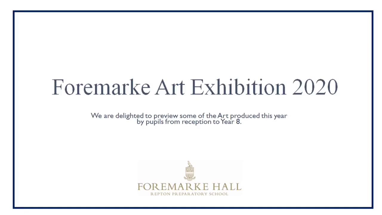 End of year Art Exhibition 2020