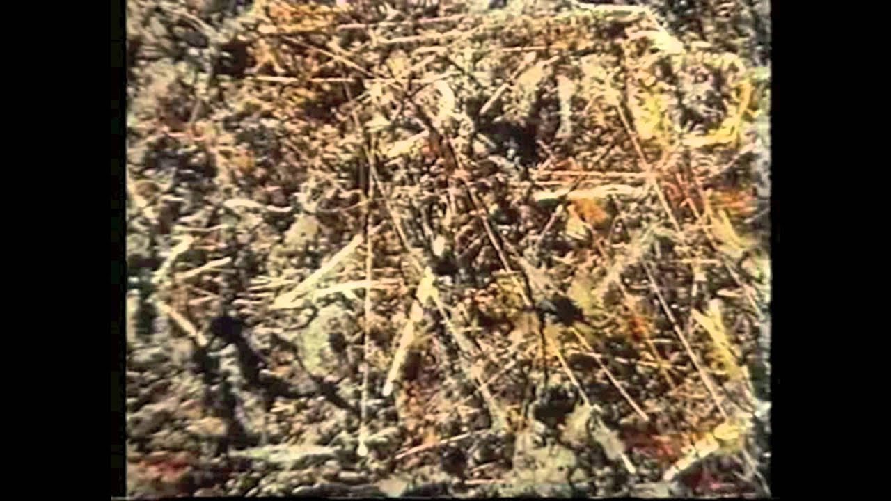 Jackson Pollock "action painting".mov