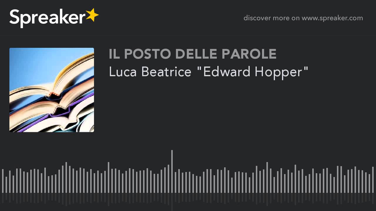 Luca Beatrice "Edward Hopper"