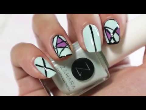 Minimalist Nail art | Zahara cosmetics