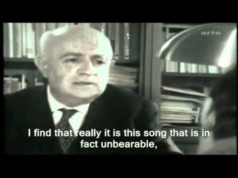 Theodor Adorno – Music and Protest