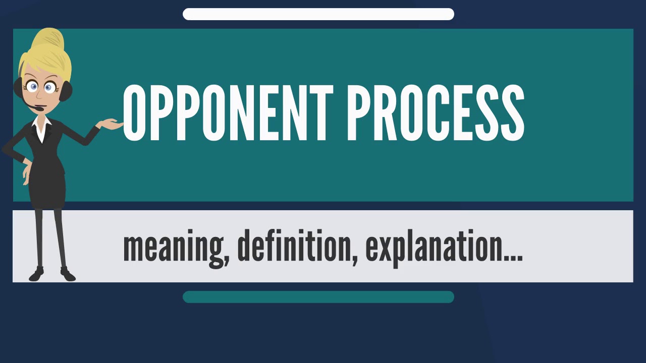 What is OPPONENT PROCESS? What does OPPONENT PROCESS mean? OPPONENT PROCESS meaning & explanation